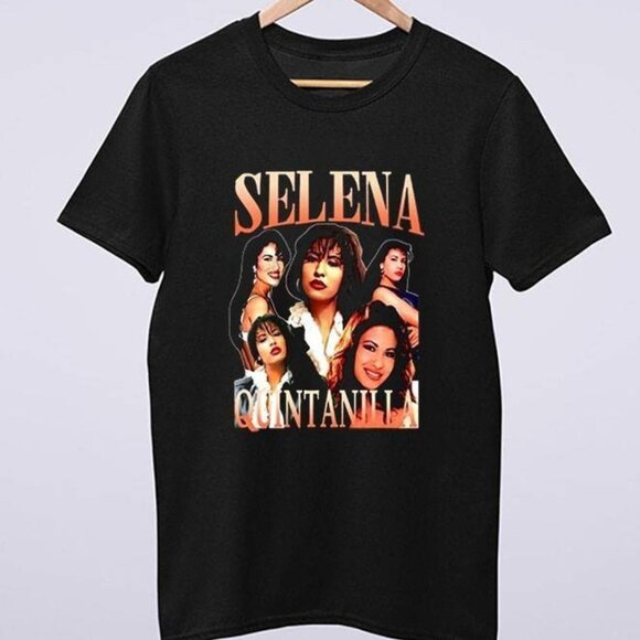 Selena Quintanilla Como La Flor Latin Music Icon Pop Star Graphic T-Shirt 166 - Picture 1 of 5